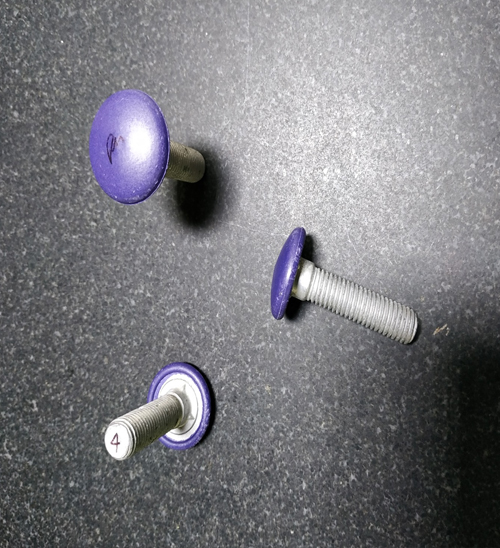 Carriage Bolt And Nut Caps